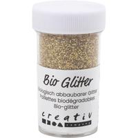 Creativ Company Bio sparkles, goud, 27 ml/ 1 doosje - thumbnail