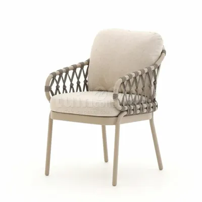 Tierra Outdoor Dining Tuinstoel Natal Champagne