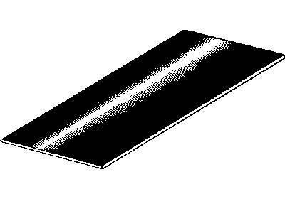 Van Wezel metalen plaat car.sheet 0,7x500x1000 mm sheet metal plate verz.