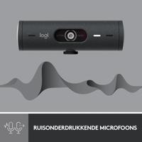 Logitech - Brio 500 HD -webcam met Auto - Graphite Expo - thumbnail