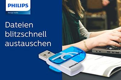 Philips VIVID USB-stick 16 GB Blauw FM16FD05B/00 USB-A 2.0