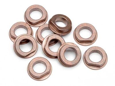 HPI - Flanged metal bushing 6x10x3mm (10 pcs) (B075)