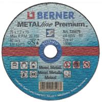 Berner doorslijpschijf metaal metalline premium 76mm (25st) - thumbnail
