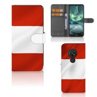 Nokia 7.2 | Nokia 6.2 | Bookstyle Case | Oostenrijk | Portemonnee hoesje - thumbnail
