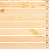 Tuinhoekbank 2 st massief grenenhout - thumbnail