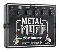 Electro Harmonix Metal Muff Top Boost distortion pedaal - thumbnail
