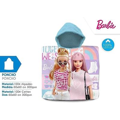 Barbie poncho Shine 60 x 120 cm