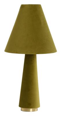 Light & Living Tafellamp 'Devia' Velvet, kleur Groen