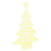 Kerstboom met 100 LED Warmwit 120 cm Acryl - thumbnail
