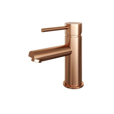 Brauer Copper Edition Wastafelmengkraan opbouw - laag - model a - PVD - geborsteld koper 5-GK-001