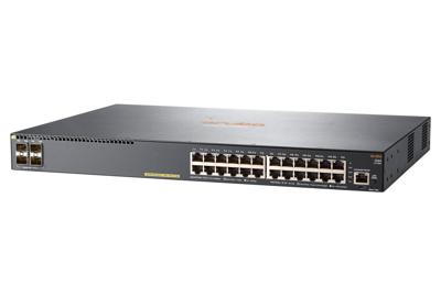 Aruba, a Hewlett Packard Enterprise Company Hpe Aruba 2540 24G PoE+ 4SFP+ Switch, grijs