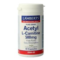 Acetyl-L-Carnitine 500mg - thumbnail