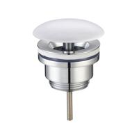 Wiesbaden Vaste Waste Niet Afsluitbaar 5/4 Keramisch Wit - thumbnail