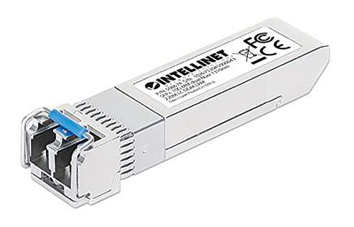 Intellinet 508674 Transceiver SFP+ Multimode LC Duplex 10GBase-LRM Zilver