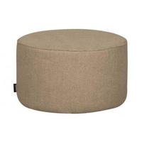 Woood Sara poef laag teddy Sand - thumbnail