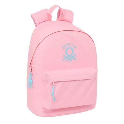Schoolrugzak Benetton benetton basics Roze 31 x 41 x 16 cm