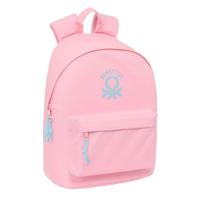 Schoolrugzak Benetton benetton basics Roze 31 x 41 x 16 cm - thumbnail