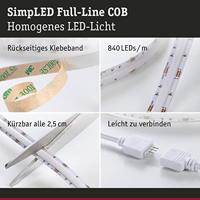 Paulmann 78864 LED-strip basisset Met connector (male) 230 V 3 m RGB 1 set(s) - thumbnail