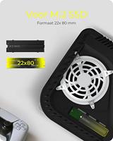 Icy Box IB-M2HS-PS5 heatsink voor M.2 SSD - thumbnail
