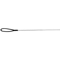 TRIXIE HONDENRIEM KETTING MET NYLON HANDVAT ZWART 100X0,3 CM - thumbnail