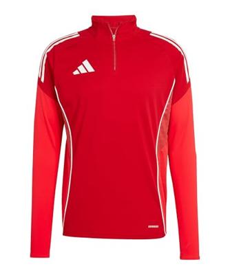 adidas Tiro 25 Competition Trainingstrui 1/4-Zip Rood Wit