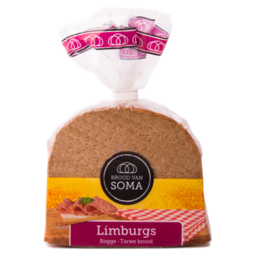 Brood van Soma Limburgs Volkoren Roggebrood 400 g bij Jumbo