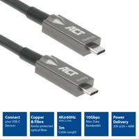 ACT USB-C 3.2 Gen2 Active Optical Cable (AOC) aansluitkabel 3m - thumbnail
