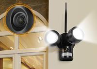 Technaxx IP-camera HD outdoor bewakingscamera met LED-schijnwerper TX-83, PIR bewegingsmelder en 2-weg talk - thumbnail