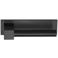 Formani Eric Kuster BOBBY EK100-G deurkruk geveerd op horizontaal schild - PVD mat zwart - thumbnail
