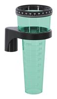 Regenmeter met stokhouder geheugenring - thumbnail