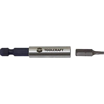 TOOLCRAFT TO-6918741 Bithouder 6,3 mm (1/4”), met magneet 60 mm 1/4 (6.3 mm)