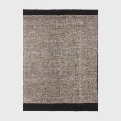 Ethnicraft Vloerkleed 'Dots' Wol, 250 x 350cm, kleur Zwart