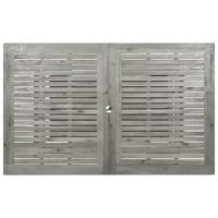 Tuintafel (160-240)x100x75 cm massief acaciahout - thumbnail