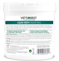 Vets Best clean teeth finger pads - thumbnail