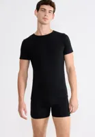 2-pack Go Abc heren T-shirts Korte mouw - Ronde hals - Mannen ondershirt elastisch katoen - - thumbnail