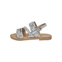 Leren kindersandalen Bamako LES TROPEZIENNES® BY M. BELARBI zilver - thumbnail
