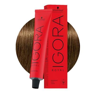 Schwarzkopf - Igora Royal Permanent Color Creme 6-4 Blond foncé beige 60 ml
