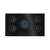 Zanussi ZGO98520BA Gas inbouwkookplaat Zwart - thumbnail