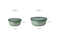 Mepal multikom cirqula rond 350 ml nordic sage - thumbnail