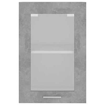 Hangkast 40x31x60 cm bewerkt hout betongrijs