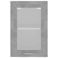 Hangkast 40x31x60 cm bewerkt hout betongrijs - thumbnail