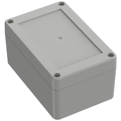 TRU COMPONENTS TC-10860584 Universele behuizing 120 x 80 x 60.20 ABS Lichtgrijs 1 stuk(s)