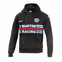 Herenhoodie Sparco Martini Racing Zwart - thumbnail