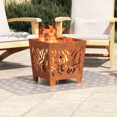 VidaXL Trap tread rechthoekig 4 pcs zilver 60 x 40 cm aluminium