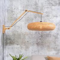 GOOD&MOJO Wandlamp 'Palawan' Large, Bamboe, kleur Naturel - thumbnail