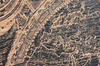 Wanddecoratie Home ESPRIT Zwart Natuurlijk Wereldkaart 149 x 2 x 105 cm - thumbnail