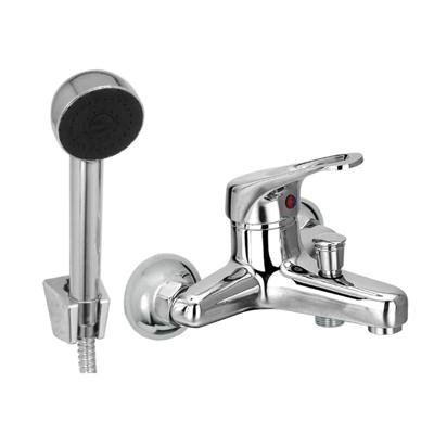 Badkraan Van Marcke Flow Bad/Douche Mengkraan Met Handdouche Chroom