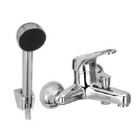 Badkraan Van Marcke Flow Bad/Douche Mengkraan Met Handdouche Chroom - thumbnail