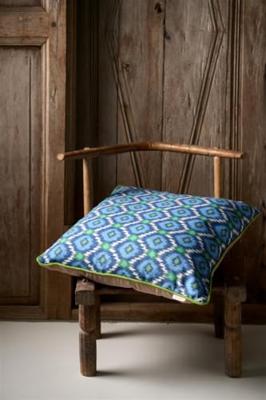 Pip Studio Pip Studio Zazu Cushion - Blauw 53x53 cm