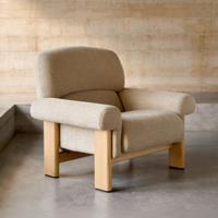 Kave Home Nema fauteuil chenille Beige - thumbnail